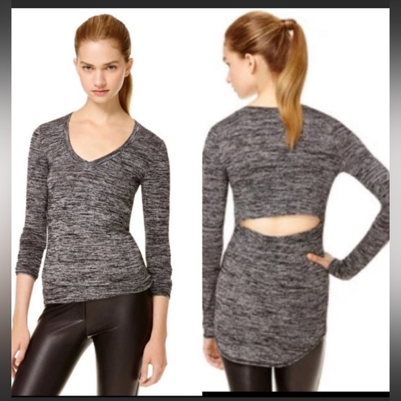 Aritzia Tops - Wilfred Free Luma Open Back Long Sleeve Top